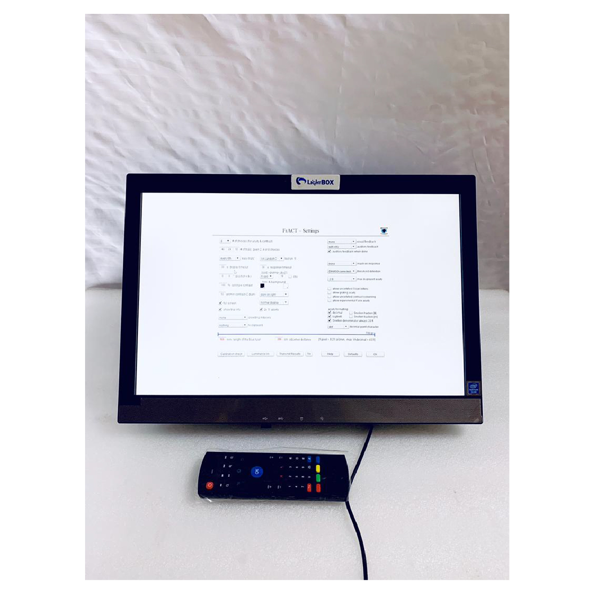Automated Visual Acuity Chart | Lightbox ophthalmic equipment